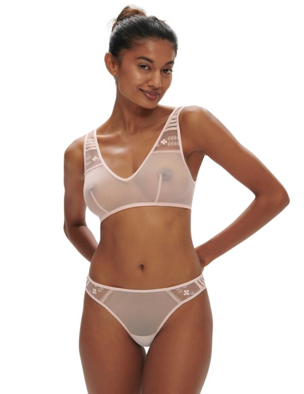 Simone Perele Marthe Tanga Brief Petal Powder