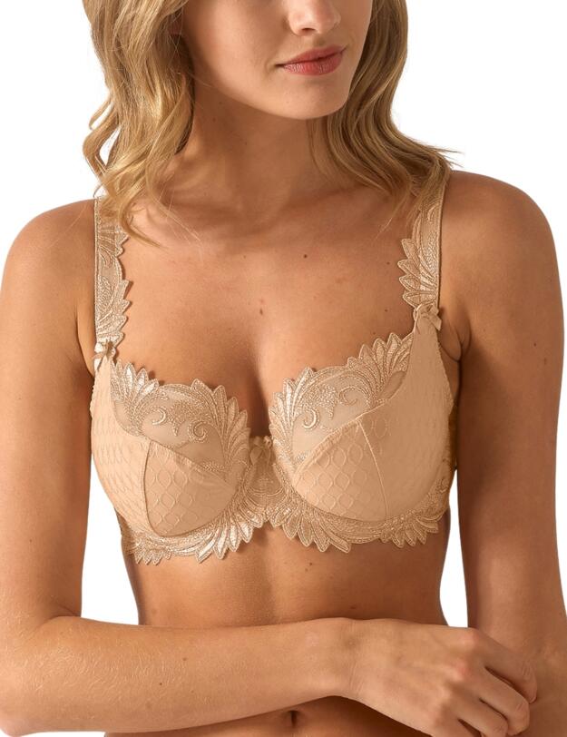Empreinte Thalia Underwired Balconette Bra Caramel 