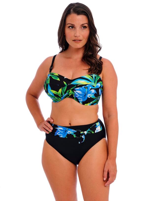 Fantasie Talm Beach Bandeau Bikini Top Black