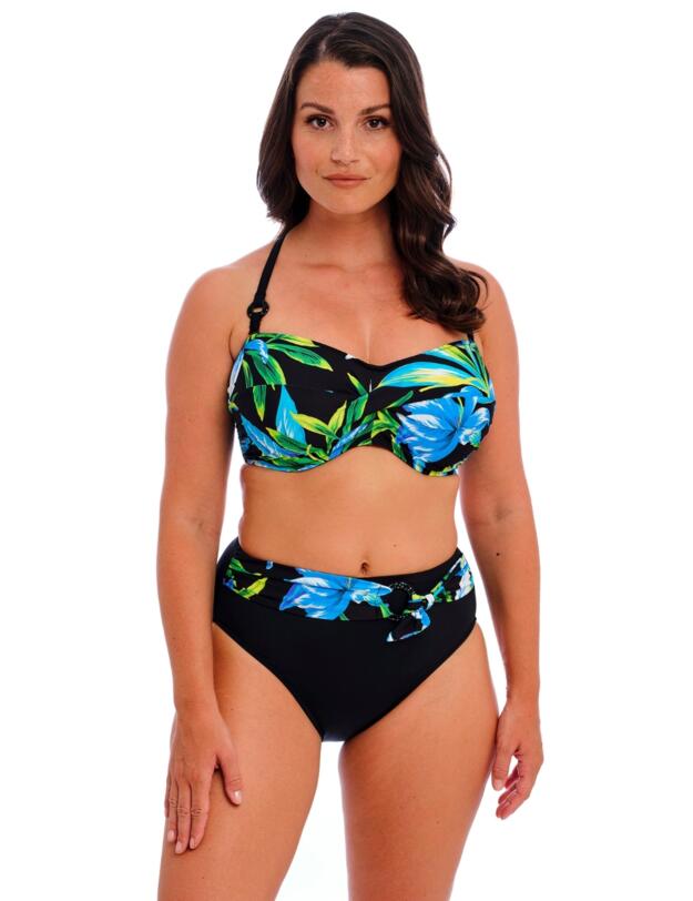 Fantasie Talm Beach Bandeau Bikini Top Black