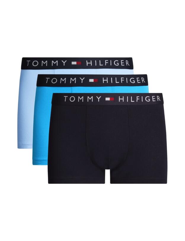 Tommy Hilfiger Trunks 3 Pack Deep Sky/Desert Sky/Vessel Blue