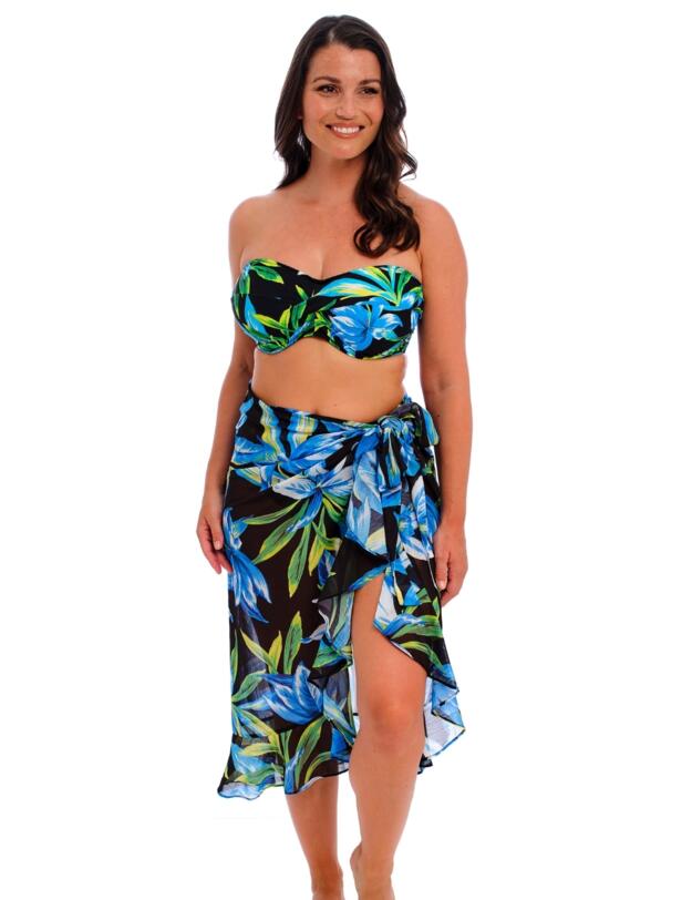 Fantasie Talm Beach Sarong Black