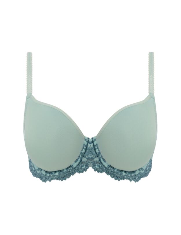 Wacoal Embrace Lace Contour Bra Eggshell Blue/Brittany Blue