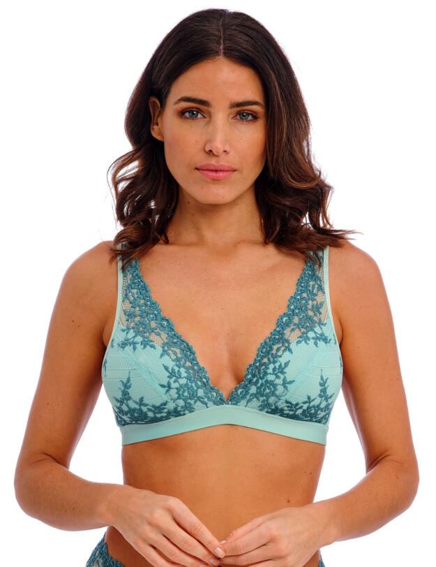 Wacoal Embrace Lace Soft Cup Bra Eggshell Blue/Brittany Blue