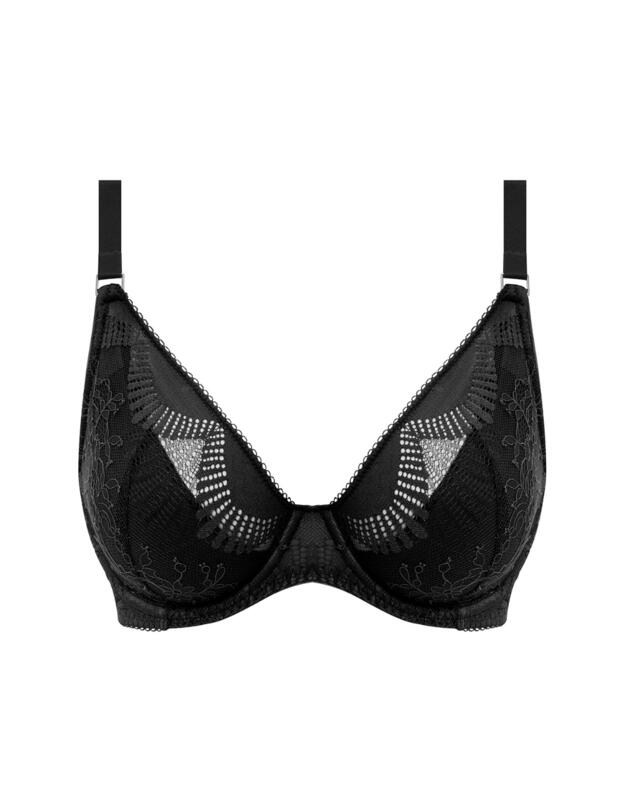 Wacoal Sensu Lace Plunge Bra Black