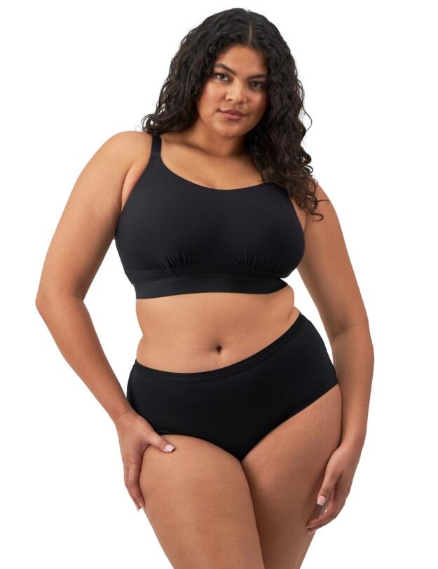 Elomi Downtime Non-Wired Bralette Black