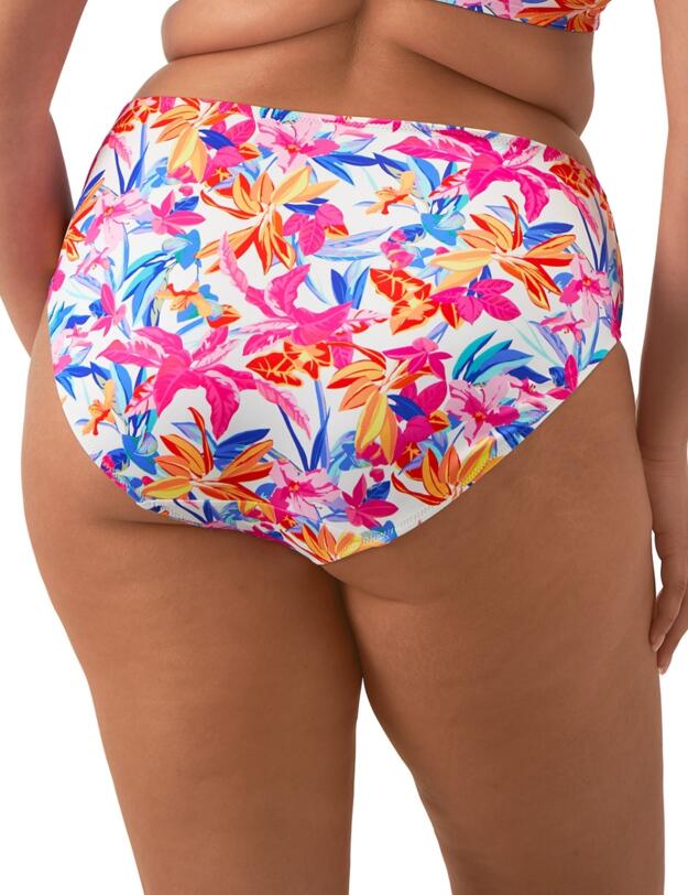 Elomi Savaneta Mid-Rise Bikini Brief White
