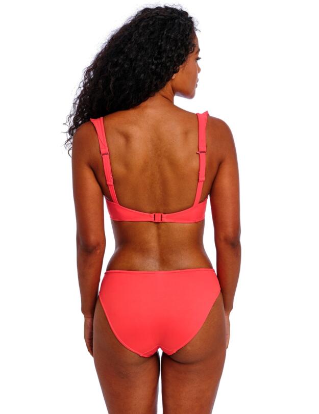 Freya Jewel Cove High Apex Bikini Top Plain Sunset