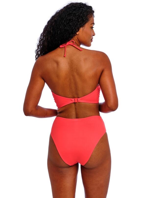 Freya Jewel Cove High Waist Bikini Brief Plain Sunset