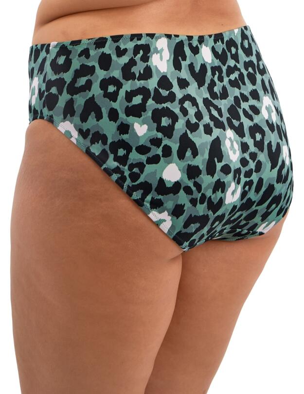 Elomi Jungle Bay Mid Rise Bikini Brief Olive