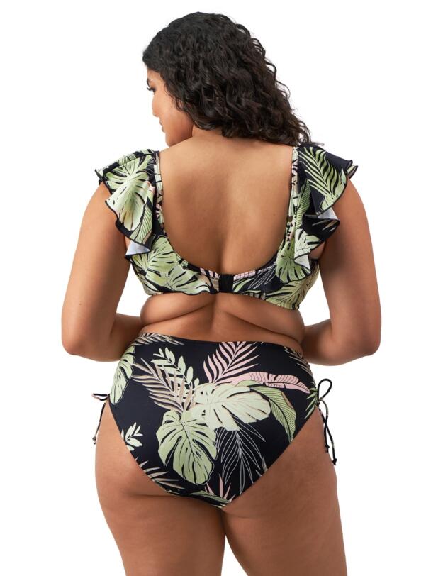 Elomi Tropical Retreat Underwired Bikini Top Black