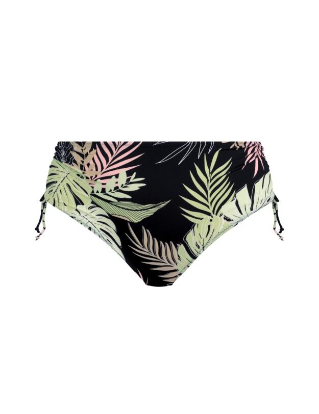 Elomi Tropical Retreat Mid Rise Bikini Brief Black