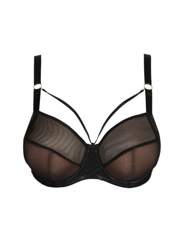 Prima Donna Twist Zipolite Full Cup Bra Black