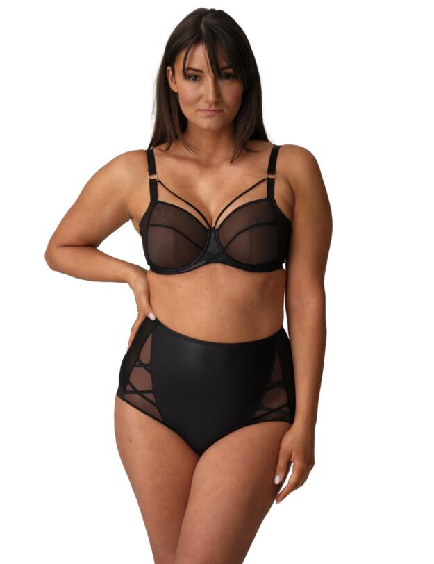 Prima Donna Twist Zipolite Full Cup Bra Black