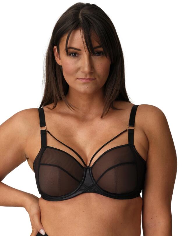 Prima Donna Twist Zipolite Full Cup Bra Black