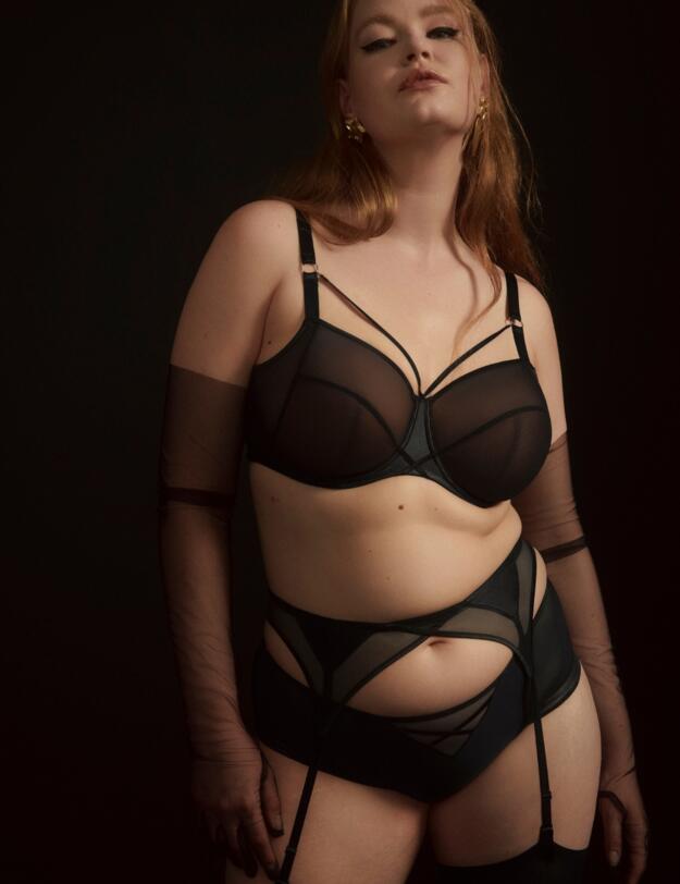 Prima Donna Twist Zipolite Full Cup Bra Black