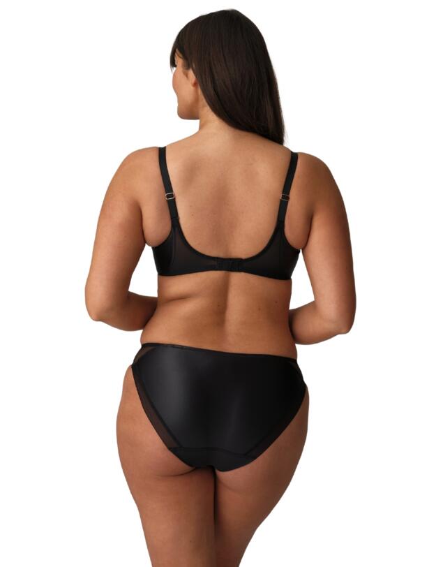 Prima Donna Twist Zipolite Padded Heartshape Bra Black