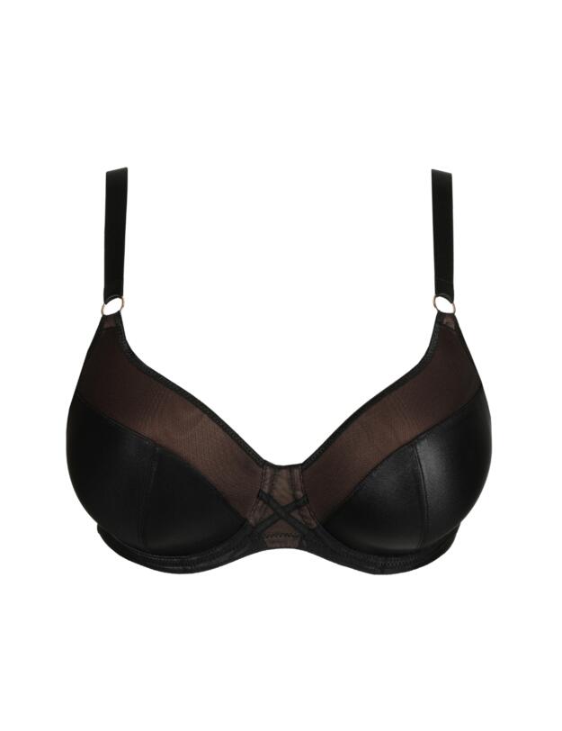 Prima Donna Twist Zipolite Padded Heartshape Bra Black