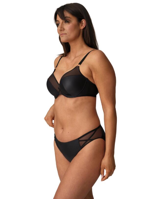Prima Donna Twist Zipolite Rio Brief Black
