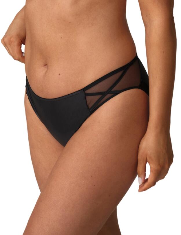 Prima Donna Twist Zipolite Rio Brief Black