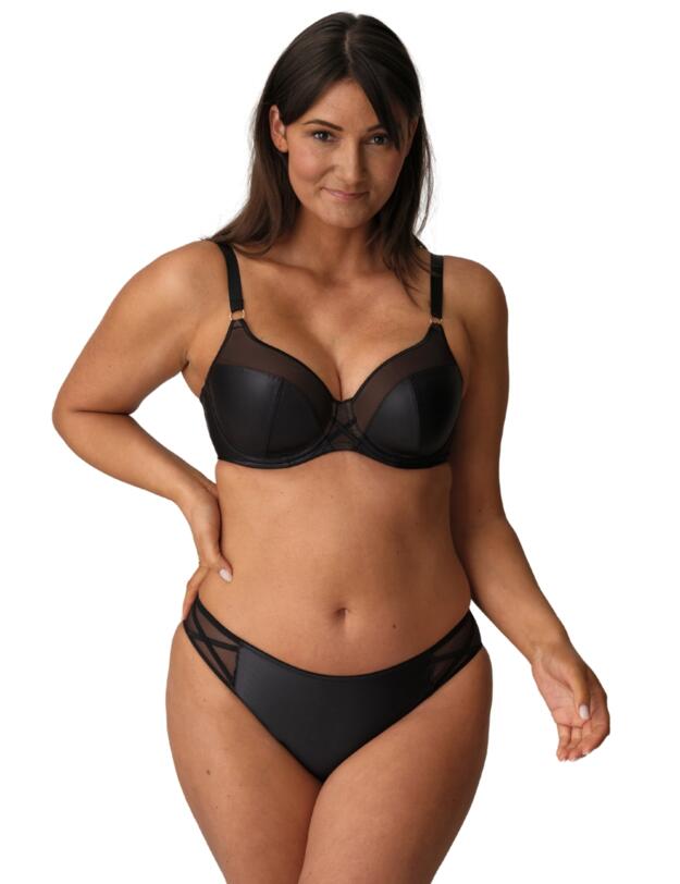 Prima Donna Twist Zipolite Rio Brief Black