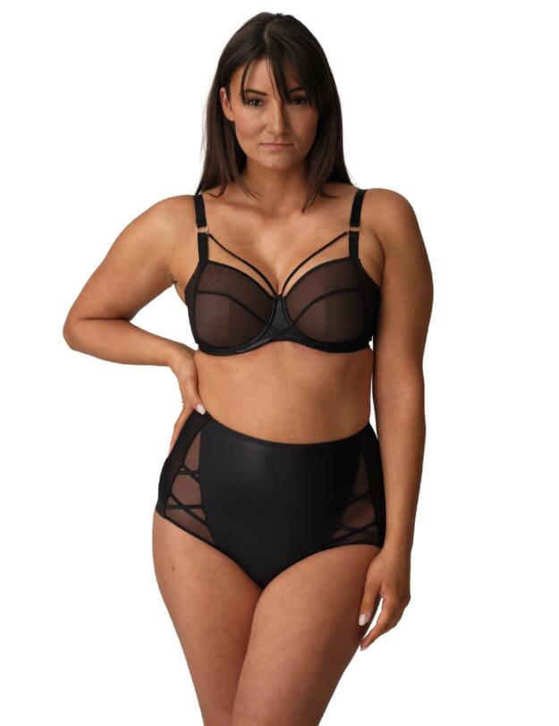 Prima Donna Twist Zipolite Full Brief Black