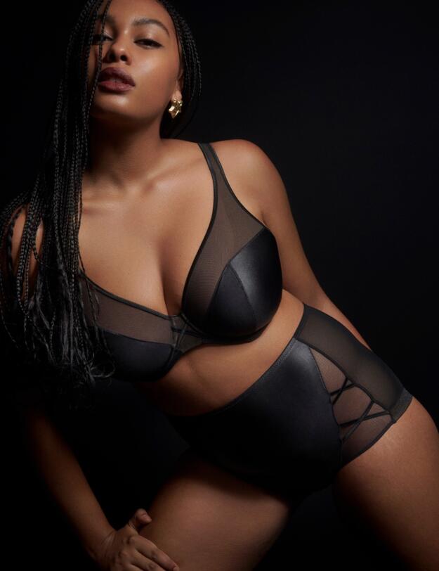 Prima Donna Twist Zipolite Full Brief Black