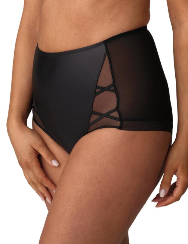 Prima Donna Twist Zipolite Full Brief Black