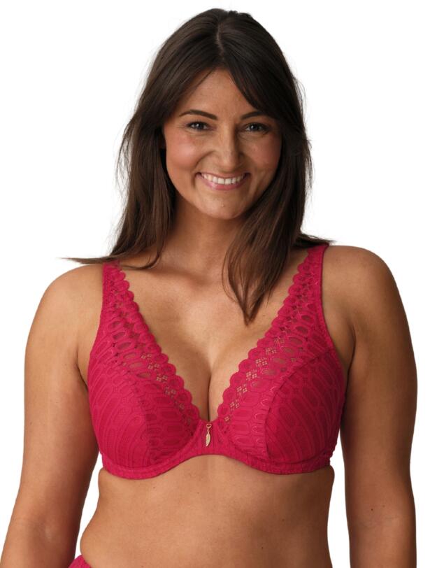 Prima Donna Twist Los Ayala Plunge Bra Sangria