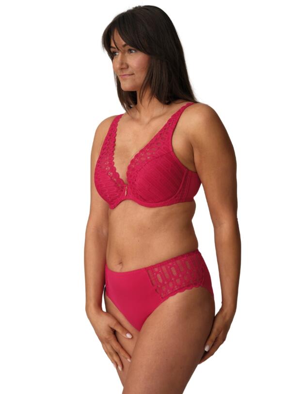 Prima Donna Twist Los Ayala Plunge Bra Sangria