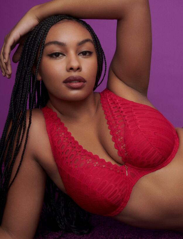 Prima Donna Twist Los Ayala Plunge Bra Sangria