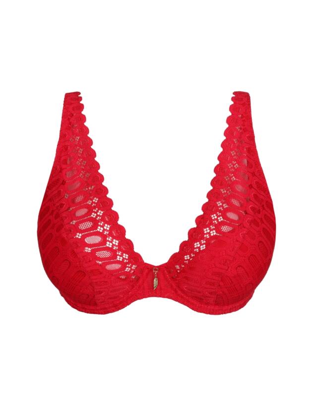 Prima Donna Twist Los Ayala Plunge Bra Sangria