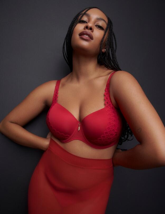Prima Donna Twist Los Ayala Balcony Bra Sangria