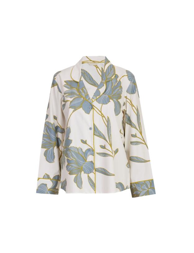 Cyberjammies Piper Floral Print Pyjama Top White Mix