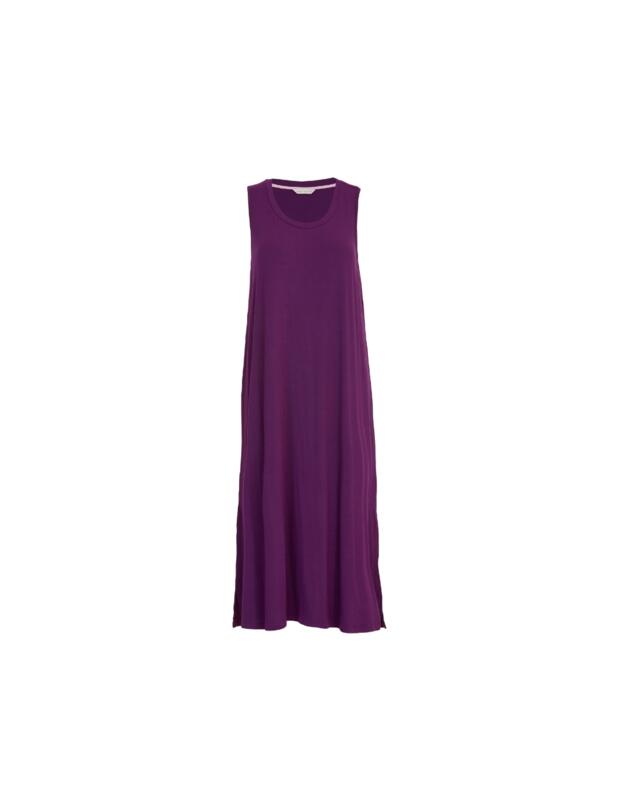 Cyberjammies Colette Jersey Long Nightdress Dark Purple