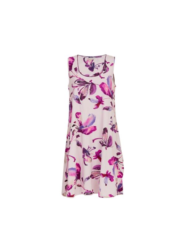 Cyberjammies Colette Floral Printed Jersey Swing Nightdress Pink Mix