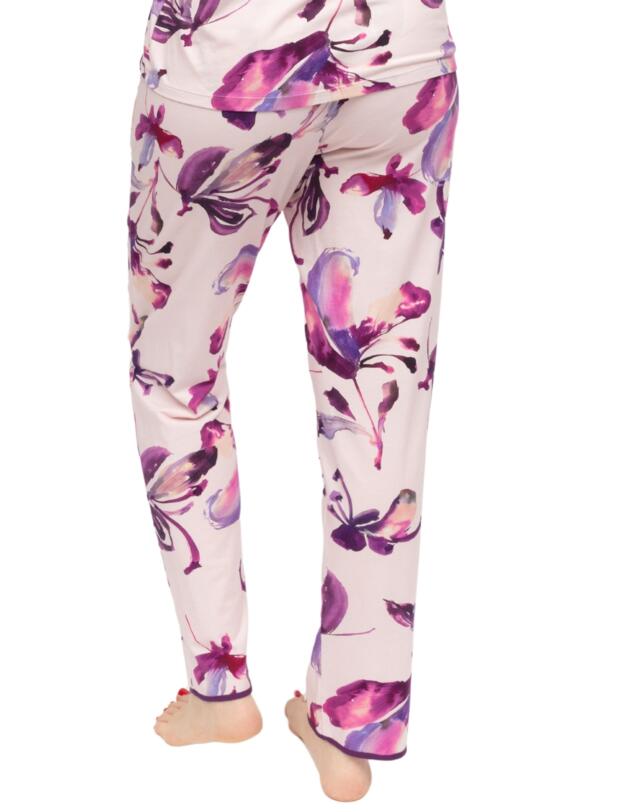 Cyberjammies Colette Floral Printed Jersey Pyjama Bottoms Pink Mix