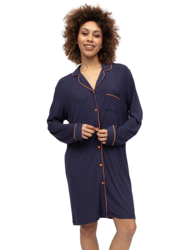 Cyberjammies Taylor Revere Jersey Nightshirt Navy
