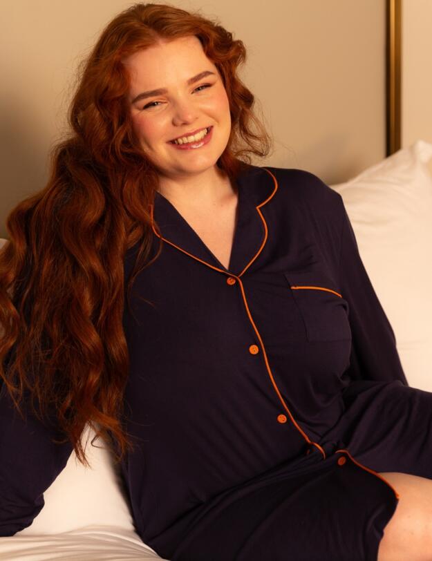Cyberjammies Taylor Revere Jersey Nightshirt Navy