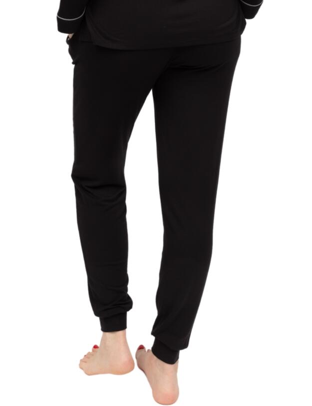 Cyberjammies Parker Jersey Pyjama Bottoms Black