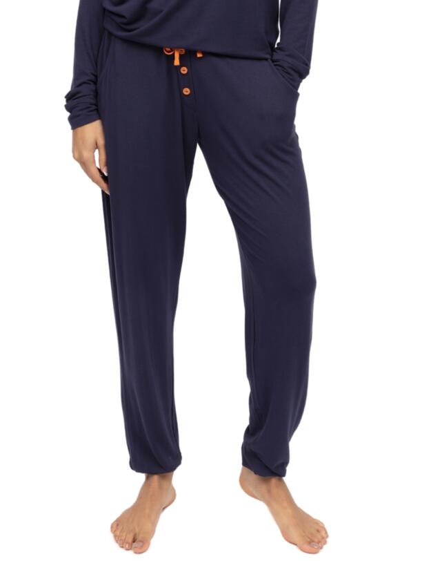 Cyberjammies Taylor Jersey Pyjama Bottoms Navy