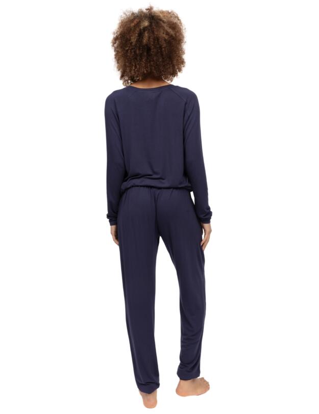 Cyberjammies Taylor Jersey Pyjama Bottoms Navy