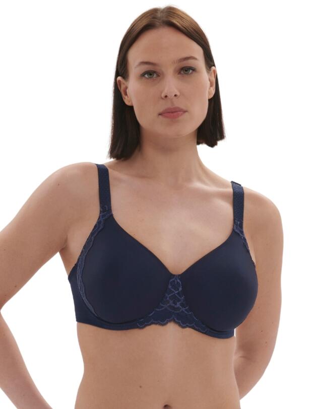Simone Perele Caresse Seamless Bra Ink Blue