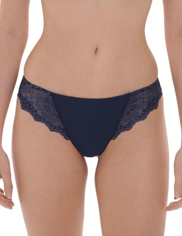 Simone Perele Caresse Tanga Brief Ink Blue