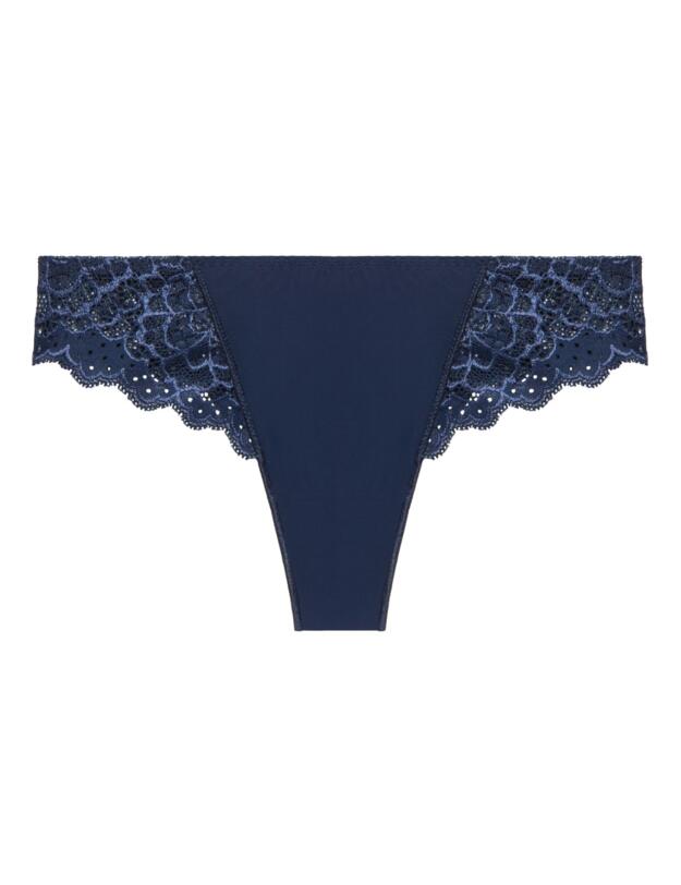 Simone Perele Caresse Tanga Brief Ink Blue