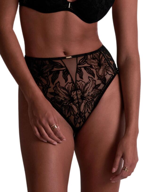 Aubade Coeur A Corps Brief Noir 