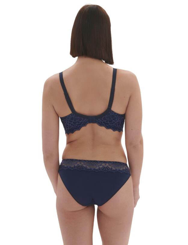 Simone Perele Caresse Spacer Plunge Bra Ink Blue