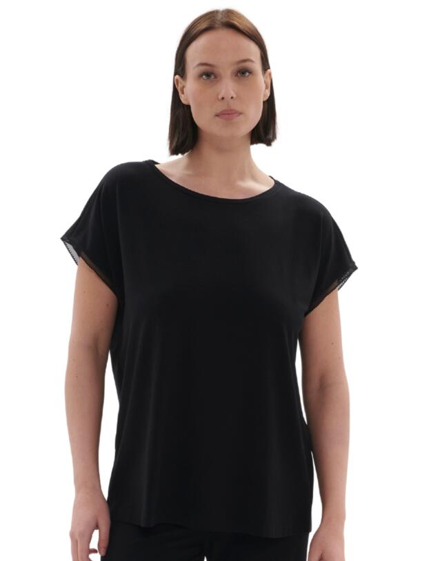 Simone Perele Aurore Short Sleeved T-Shirt Black