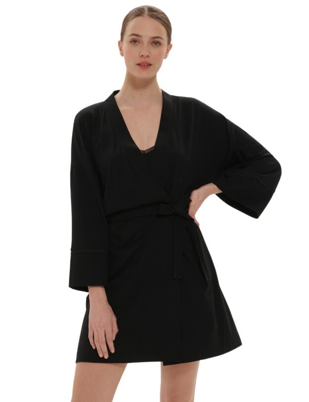 Simone Perele Aurore Kimono Black
