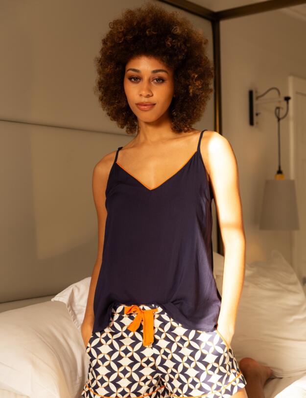 Cyberjammies Taylor Cami Navy
